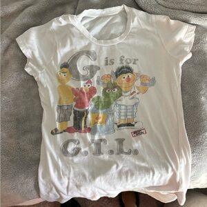 White Sesame Street Women’s T-Shirt